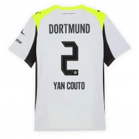 Borussia Dortmund Yan Couto #2 Replika Bortatröja 2025-26 Kortärmad